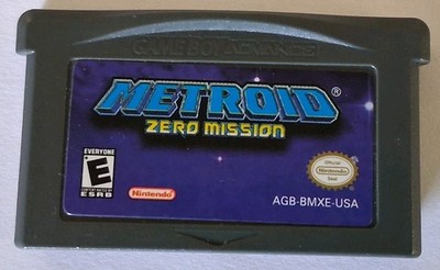 Metroid: Zero Mission (Nintendo Game Boy Advance, 2004) Cartridge Only Tested!