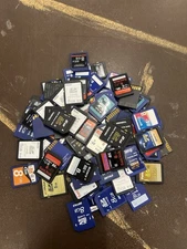 Lot of 10 used 8 GB SD cards - Mixed Brands - Mixed Speeds 