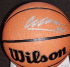 North Carolina Tarheels Caleb Wilson autographed Wilson Official NBA Basketball