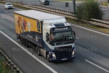 LKW Foto Volvo FM Planensattelzug Österreich blau CONTAINER TERMINAL SALZ #l9pm