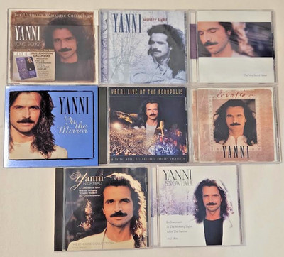8x Yanni CD Lot New Age  3 Are Sealed New