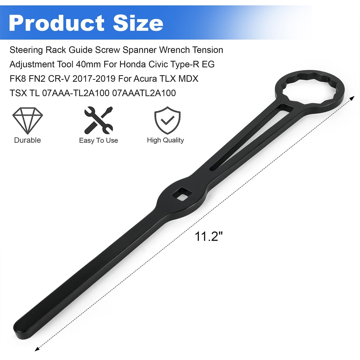 Cheater Bar Wrench Extender – 15.75" / 19.69" Chrome-Vanadium Steel Torque Amplifier With Non-Slip Handle For Automotive & Mechanical Repair