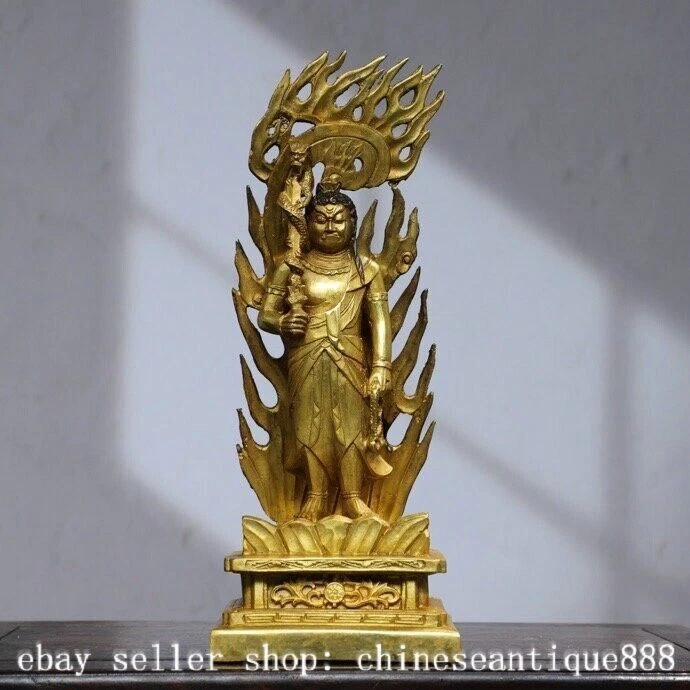 铜佛像1800年以前中国风雕像、雕像| eBay