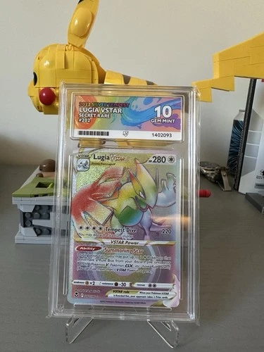 Lugia VSTAR Silver Tempest 2022 Holo Secret Rare 202/195 English ACE