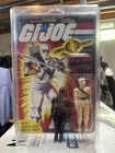 1982G.I.Joe excellent condition straight arm Snake Eyes &reprocard storm shadow