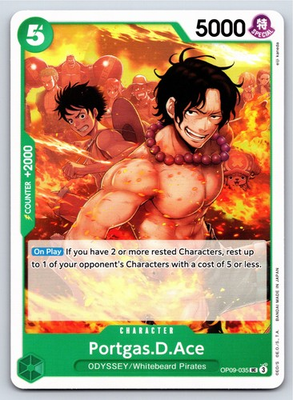 #ad #ad One Piece OP09 035 Portgas.D.Ace UC US Seller $0.99