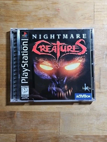 Nightmare Creatures (Sony PlayStation 1, 1997)Tested And Authentic CIB