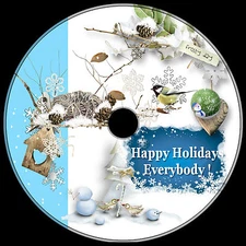 CHRISTMAS WINTER.png & vector 1700+ best clip art ROYALTY-FREE DVD