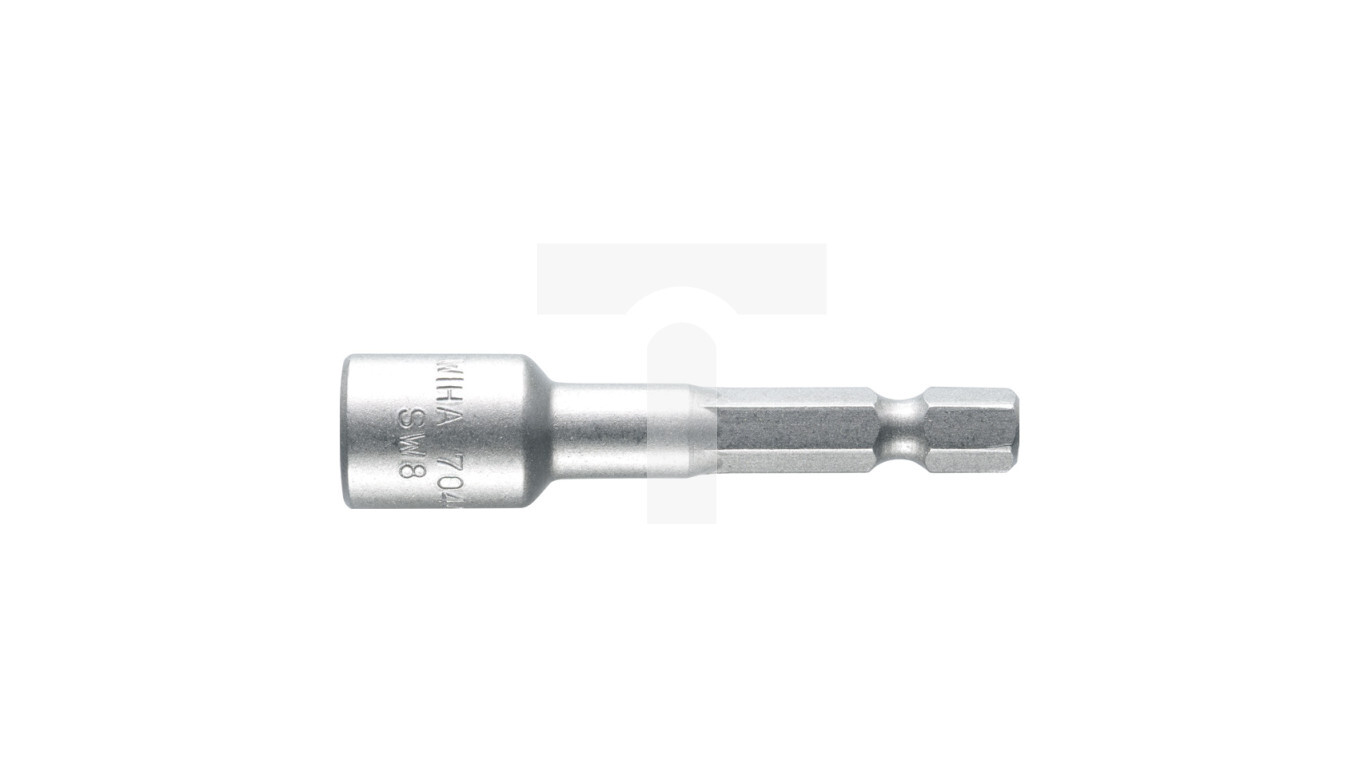 Wiha Magnetic wrench socket Standard 55 mm external hexagon 1/4 7.0 70441 /T2UK