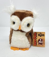 Vintage Russ Hoot Owl 1979 Luv Pets 596 Stuffed Animal New With Tags