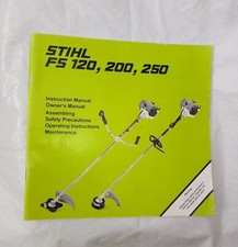 STIHL FS120,200,250 Bedienungsanleitung Buch