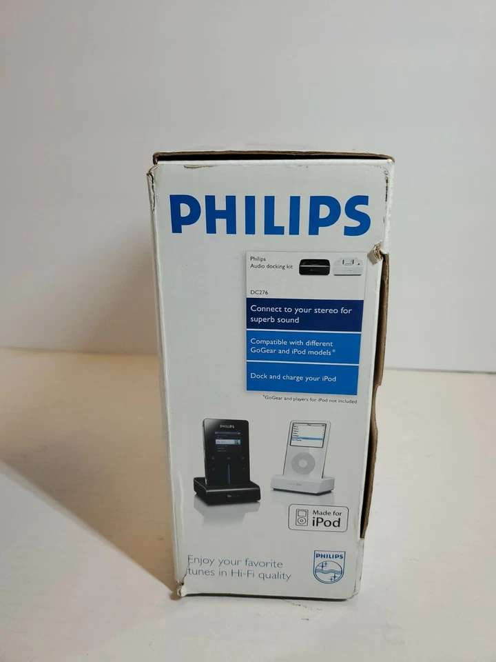 Base de base de audio Philips DC276/37 para iPod and Go Gear Foto 2 de 4
