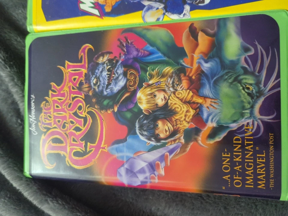 VHS LOT The Dark Crystal(VHS, 1994) Great Muppet Caper Vintage Jim Henson Video  Foto 2 de 4