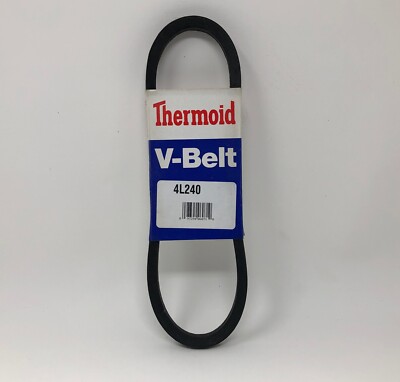 Thermoid V Belt 4L240 Rubber for Industrial Equipment - Durable ...