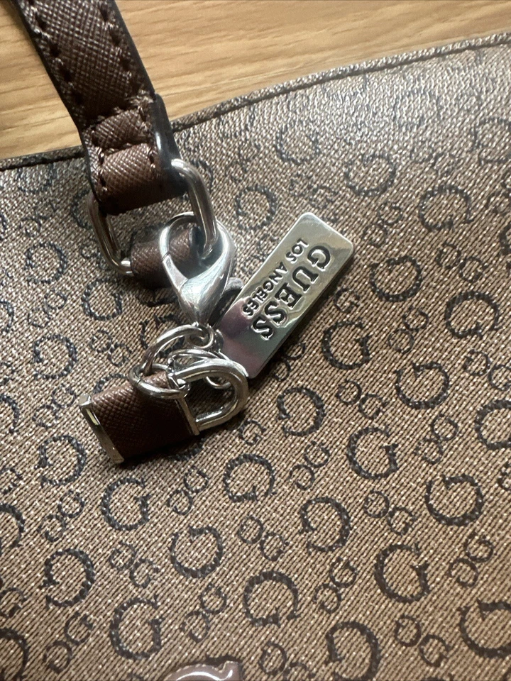 GUESS Bolso de Mano Bolso de Hombro Marrón Cacao Rodney Mediano Grande SV792622 Foto 4 de 4