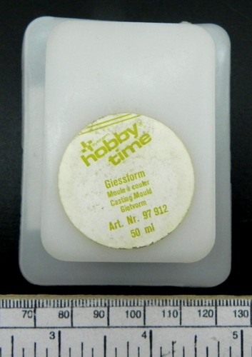 Mould for Resin 55 x 40 x 30mm Oblong - Capacity 50ml - Model Time #97 912 - Picture 3 of 4
