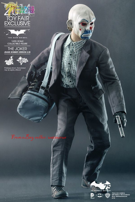 【美品/限定】Hot Toys MMS249 ジョーカー EXCLUSIVE版 Hot Toys 1/6 Mms249 The Joker Bank Robber Version 2.0 Batman The