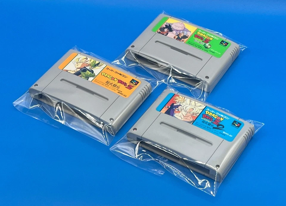 Lot 12 ( Battle Game SET ) Nintendo SNES Super street fighter Dragon Ball Japan - Image 2 of 4