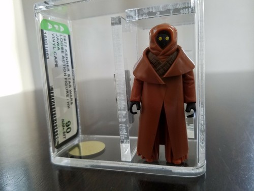 1977 Star Wars Vinyl Cape Jawa AFA 90 