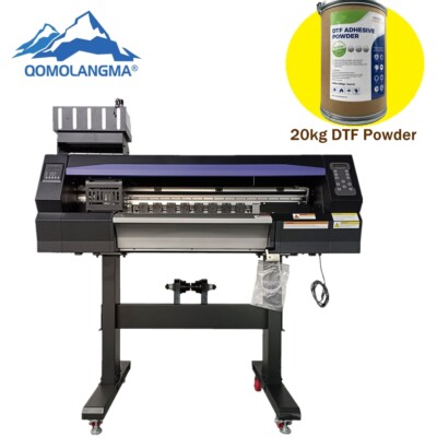QOMOLANGMA 24in DTF Printer (Direct to Film Printer) & Dual Printheads