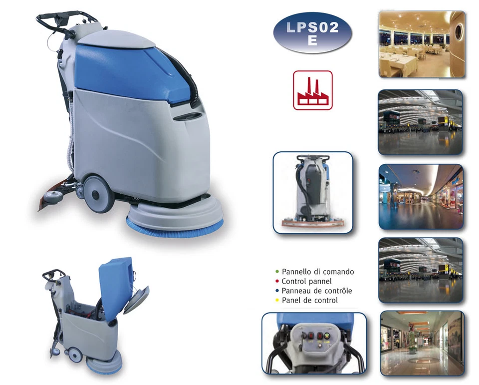 FLOOR CLEANER ELECTRIC SCRUBBER MAN DOWN LPS02 E - Image 4 of 4