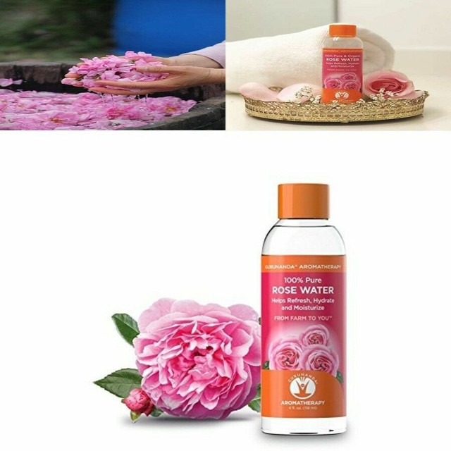 Agua De Rosas Organica Pura Para La Cara Piel Natural