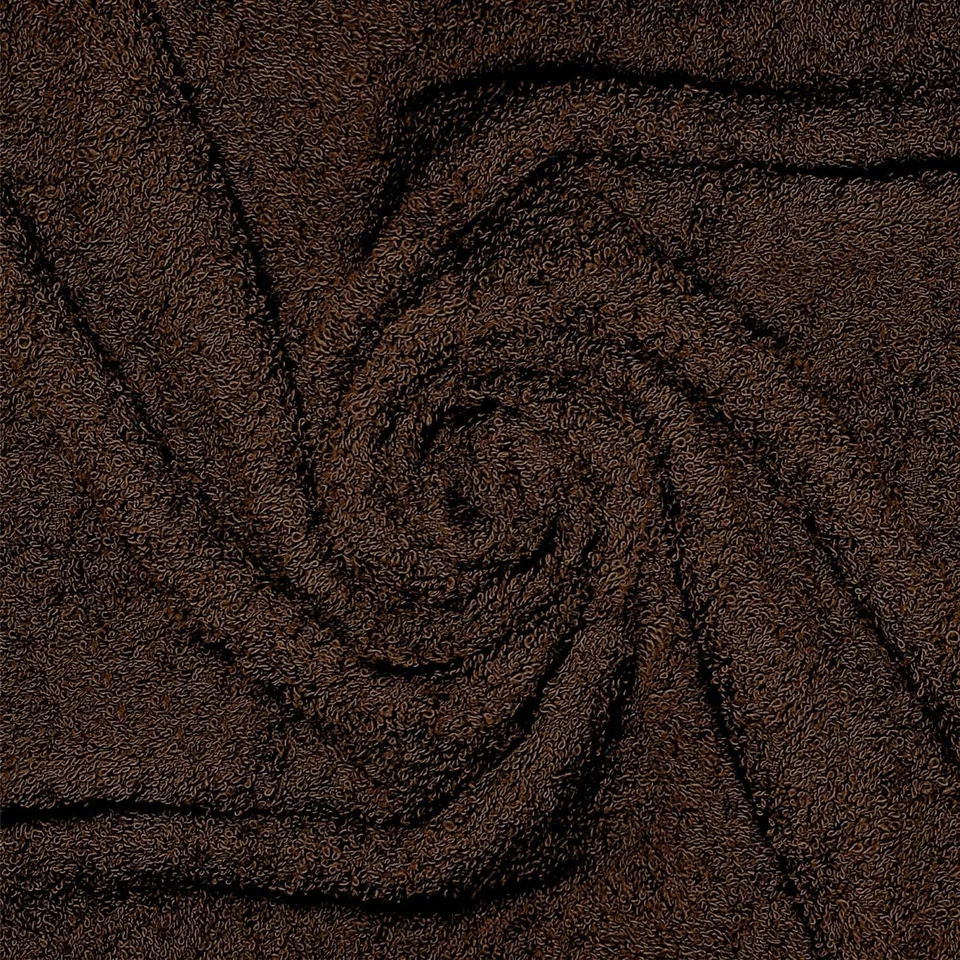 BROWN SALON TOWEL 16 x 27 INCHES LARGE GYM SPA HAND TOWELS 100% COTTON - Image 2 of 4