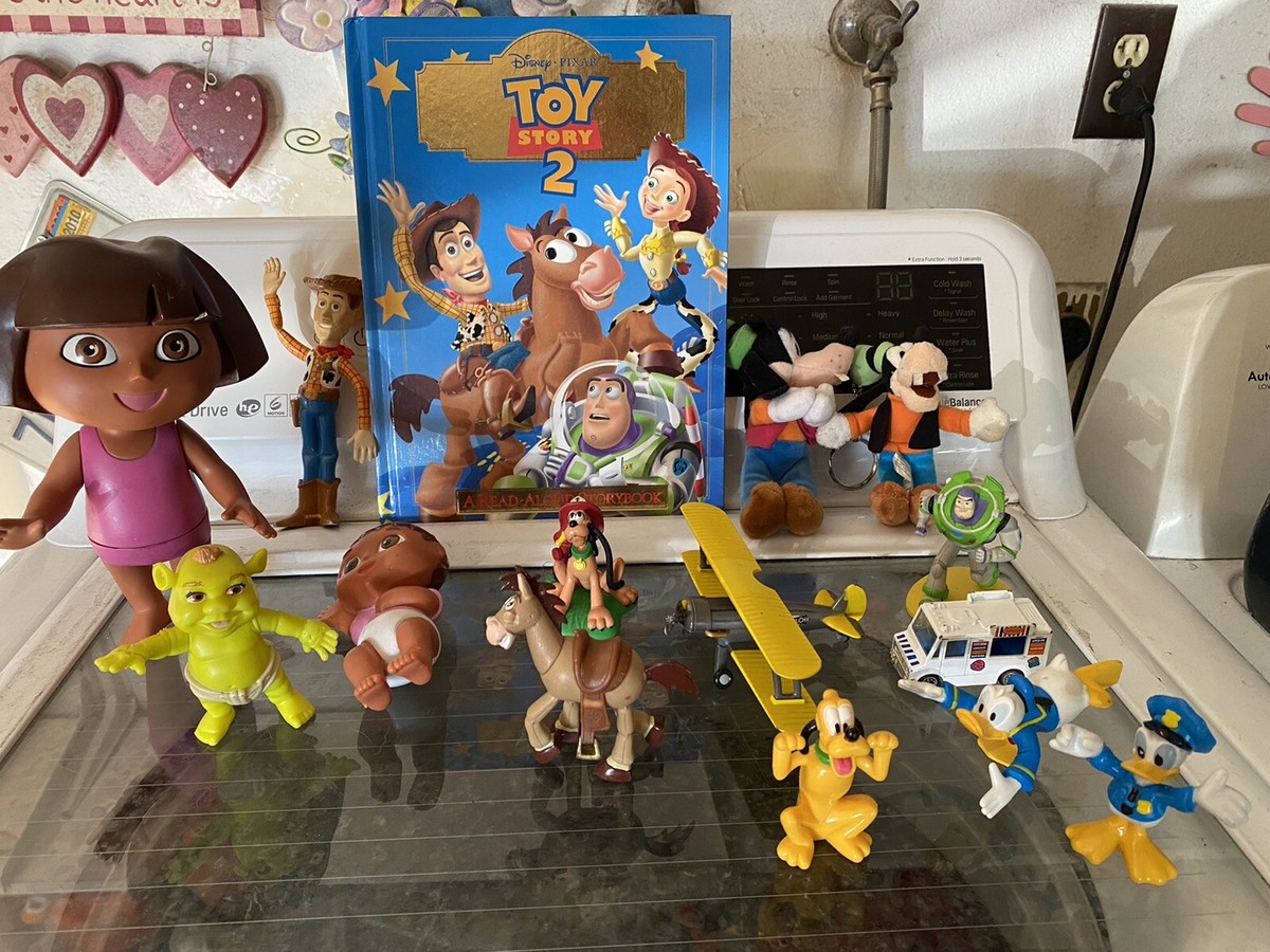 Lot of Disney Toy Story Various Action Figures Lot Woody Buzz Zurg