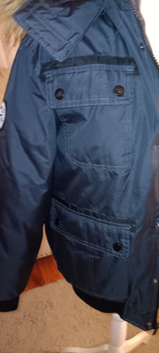 Dkny unisex Parka coat Size large - preowned very good condition - Picture 5 of 22