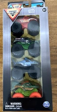 Monster Jam 1:72 Scale 4-Pack Monster Truck Set  Spin Master New