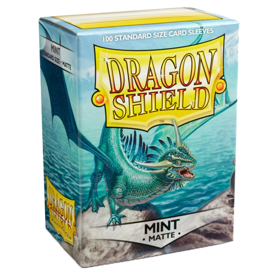 Dragon Shield Bayaga Matte Mint Sleeves 100 Pack NEW