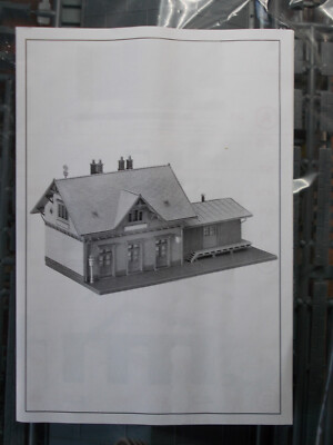 Plastoy Kleinstadtbahnhof 'Reichenbach' ungebaut ArtNr 198 561 0 C