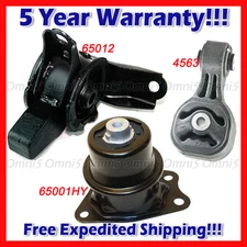 M133 Fits 2009-2013 Honda Fit 1.5L AUTO Motor & Transmission Mount Set 3pc