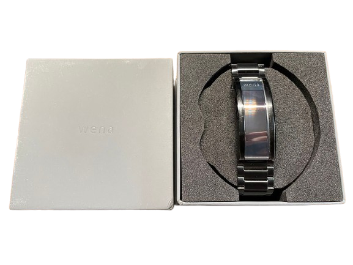 SONY Wena 3 metal WNW-B21A/B Smart Watch Android Bluetooth Black w 