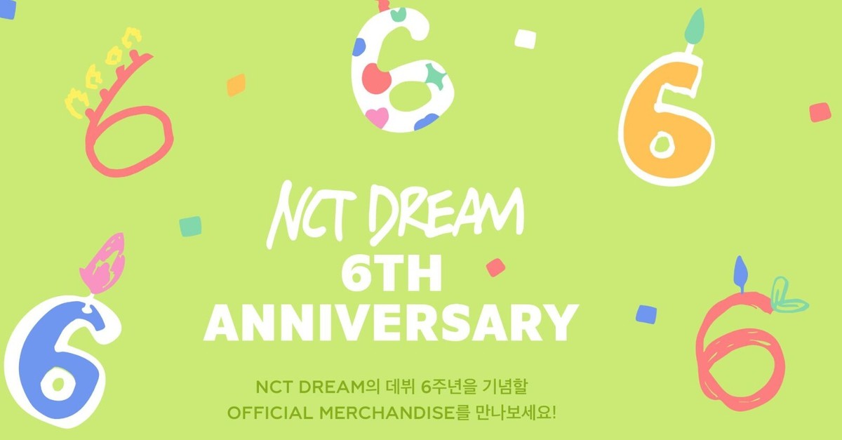 NCT DREAM 6th Anniversary OFFICIAL MD Repackage Photo Card Set