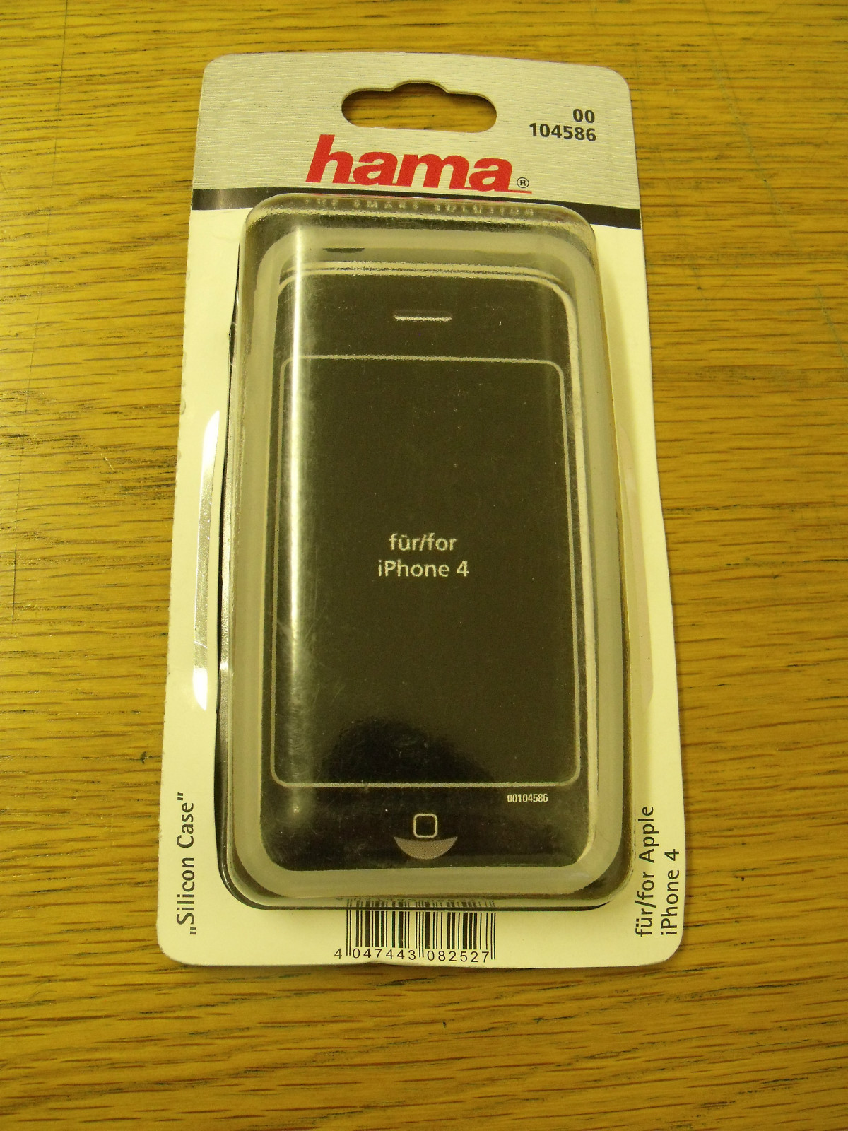 Hama 104586 Silicone Transparent Case Apple iPhone 4G