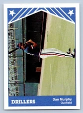 Dan Murphy 1983 TCMA Tulsa Drillers Minor League Baseball Card 