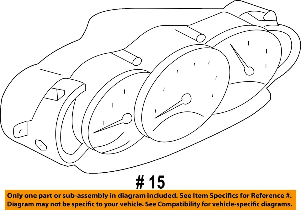 2001 Porsche Boxster OEM Speedometer 2.7L Manual - Image 4 of 4