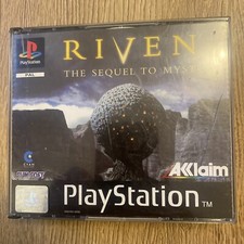 ebay® Auktion 256187773341 | Riven The Sequel To Myst - PS1 Sony Playstation Big Box Black Label Version Thumbnail of ebay® auction 256187773341 | Riven The Sequel To Myst - PS1 Sony Playstation Big Box Black Label Version