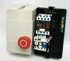 20HP 575V 3PH NHD Enclosed E-STOP Compressor Starter 21-25A Overload 575VAC Coil