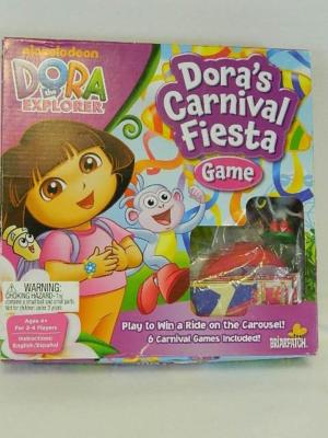 Dora the Explorer Carnival Fiesta Game 2-4-Players Board Game Dora