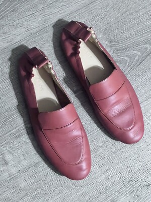 Everlane Day Glove Loafer Stretch Flats Womens Size Leather