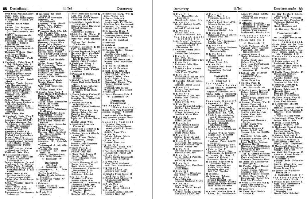 Thumbnail - Danziger Einwohnerbuch 1942 - 2. Band