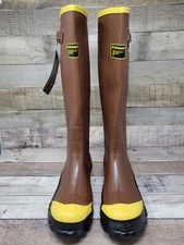 Lacrosse 16" Pac ST Steel Toe Work Safety Rubber Muck Boots Mens Size 7 Wmns 8.5