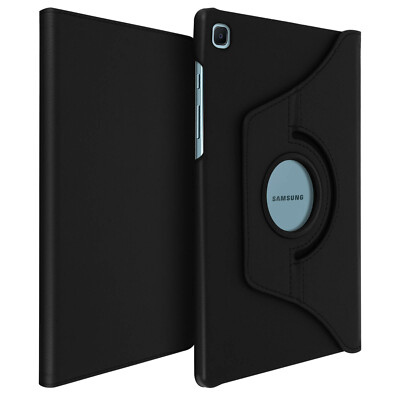 Samsung Galaxy Tab S6 Lite Case Full Cover 360° Rotating Support Black