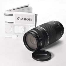 Canon EF 75-300mm f/4-5.6 III Telephoto Zoom Lens User Manual MINT