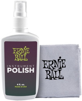 Ernie Ball Guitar Polish mit Tuch