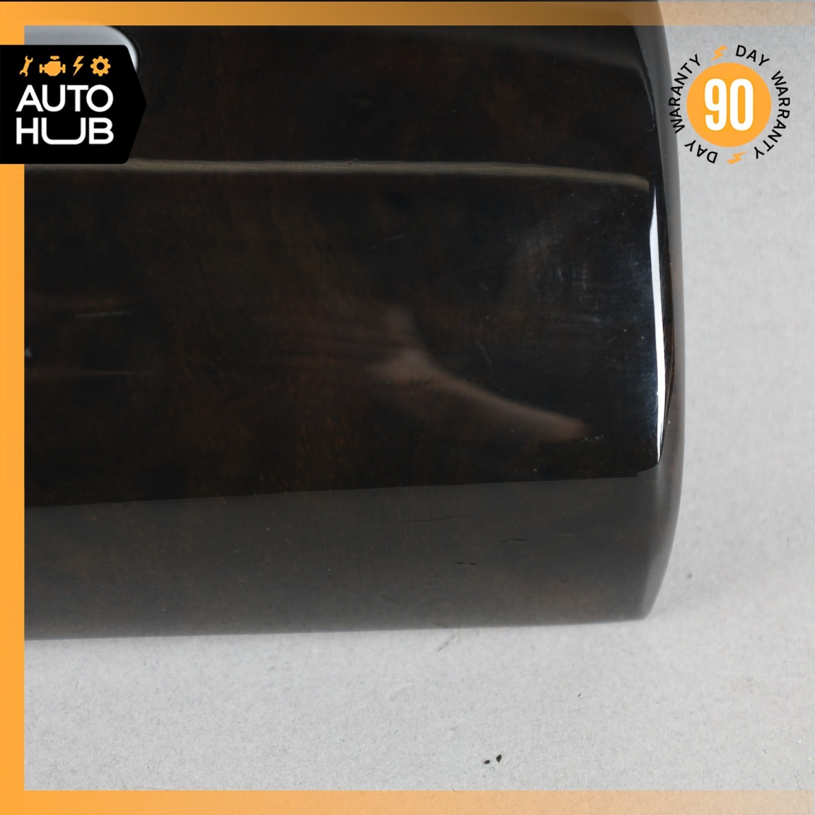 06-13 Bentley Continental GTC GT Rear Center Console Ashtray Cover Wood OEM