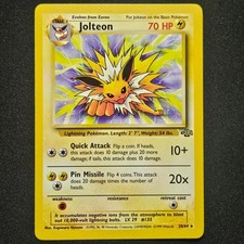 1995 jolteon pokemon card value - (Cosmos Holo) 169 Promo Holo SV: the trusted official grading guarantees its condition Jolteon 1999 Pokemon Jungle 1st