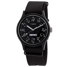 Timex Men's Fortnite Black Dial Watch - TW2W97000